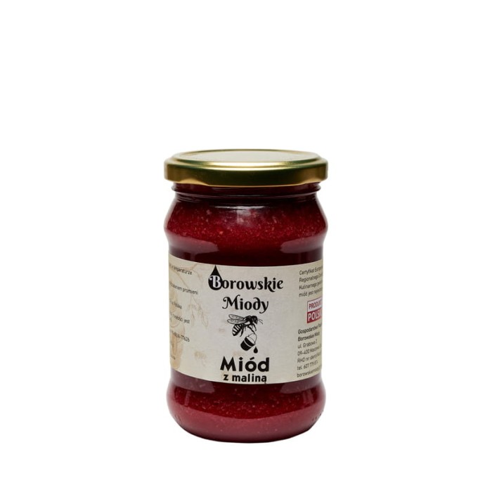 Miód z maliną Borowskie Miody