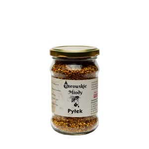Naturalny pyłek pszczeli 180 g z rodzinnej pasieki Borowskie Miody