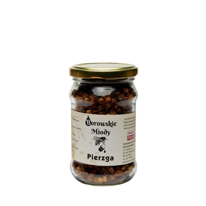 Naturalna pierzga pszczela 180 g z rodzinnej pasieki Borowskie Miody