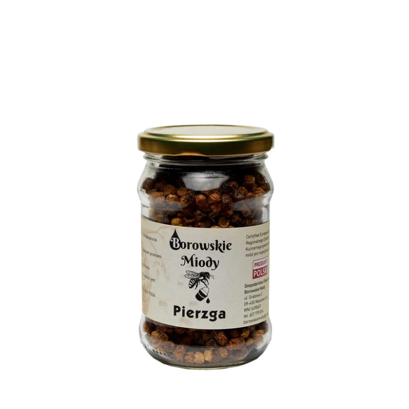 Naturalna pierzga pszczela 180 g z rodzinnej pasieki Borowskie Miody