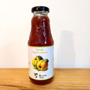 Syrop z pigwy na miodzie